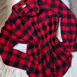 HOLLISTER buffalo plaid shirt